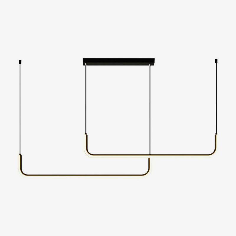Modern Minimalist Aluminum LED Pendant Light Fixture | Xelvora