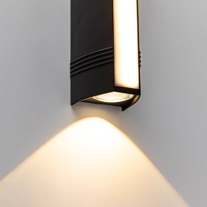 Modern Minimalist LED Tube Outdoor Wall Light | Lamirex