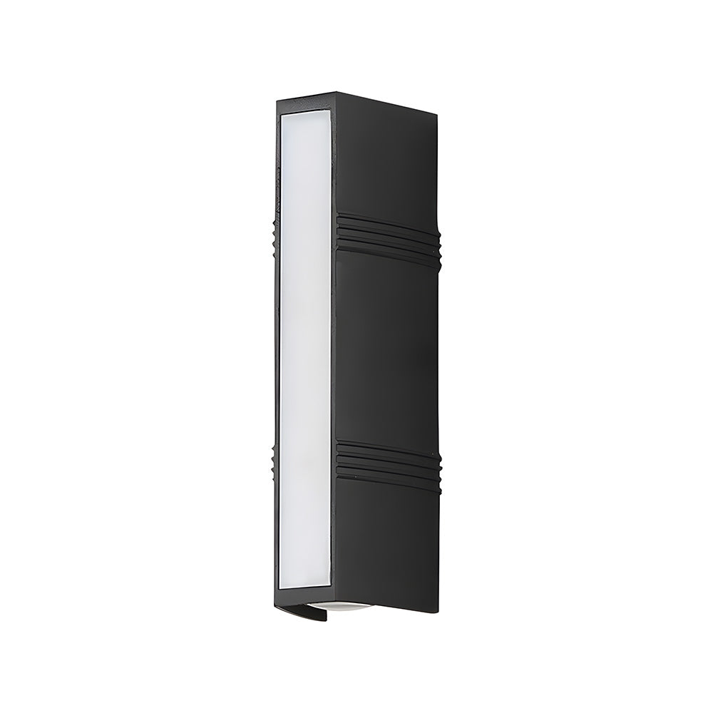 Modern Minimalist LED Tube Outdoor Wall Light | Lamirex
