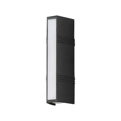 Modern Minimalist LED Tube Outdoor Wall Light | Lamirex
