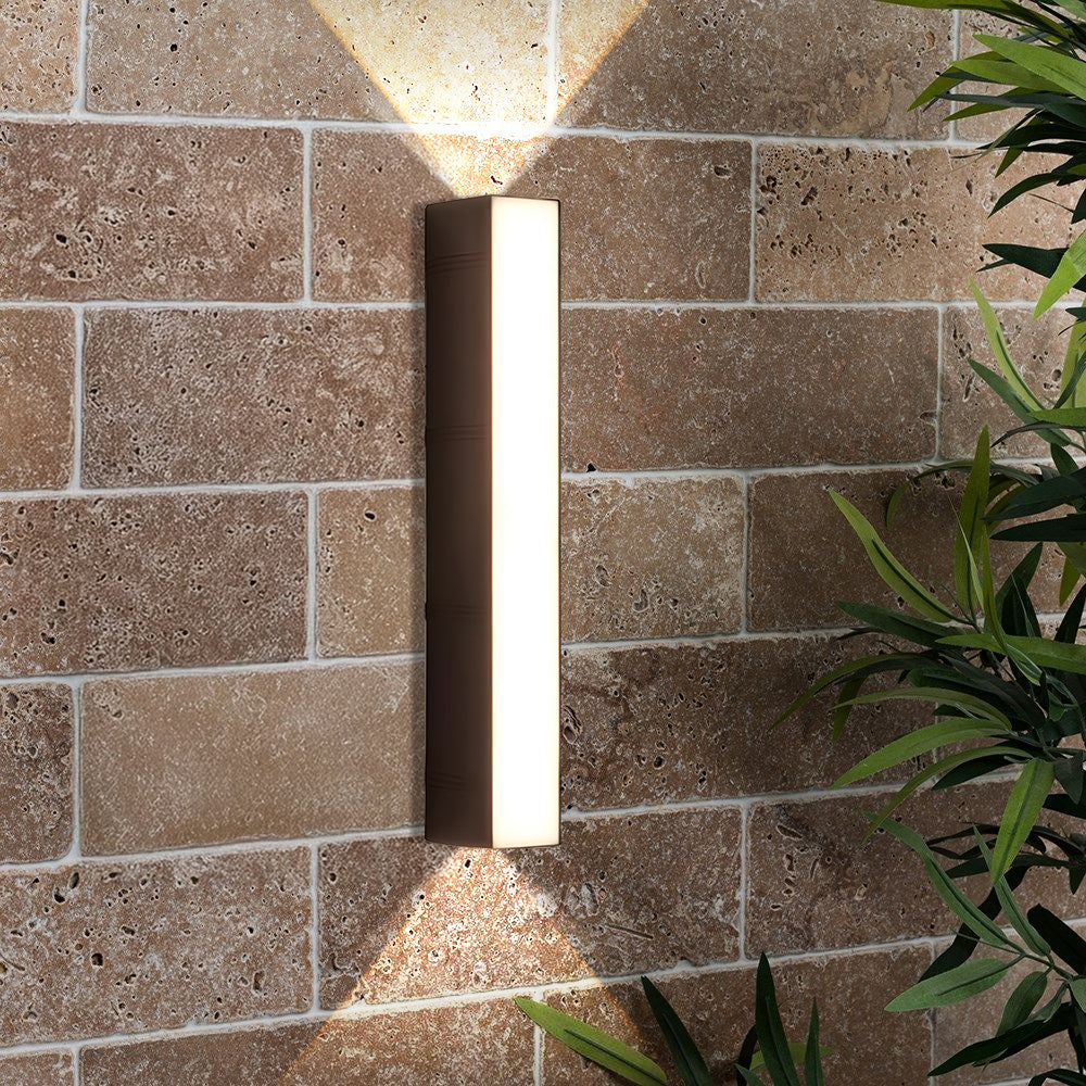 Modern Minimalist LED Tube Outdoor Wall Light | Lamirex