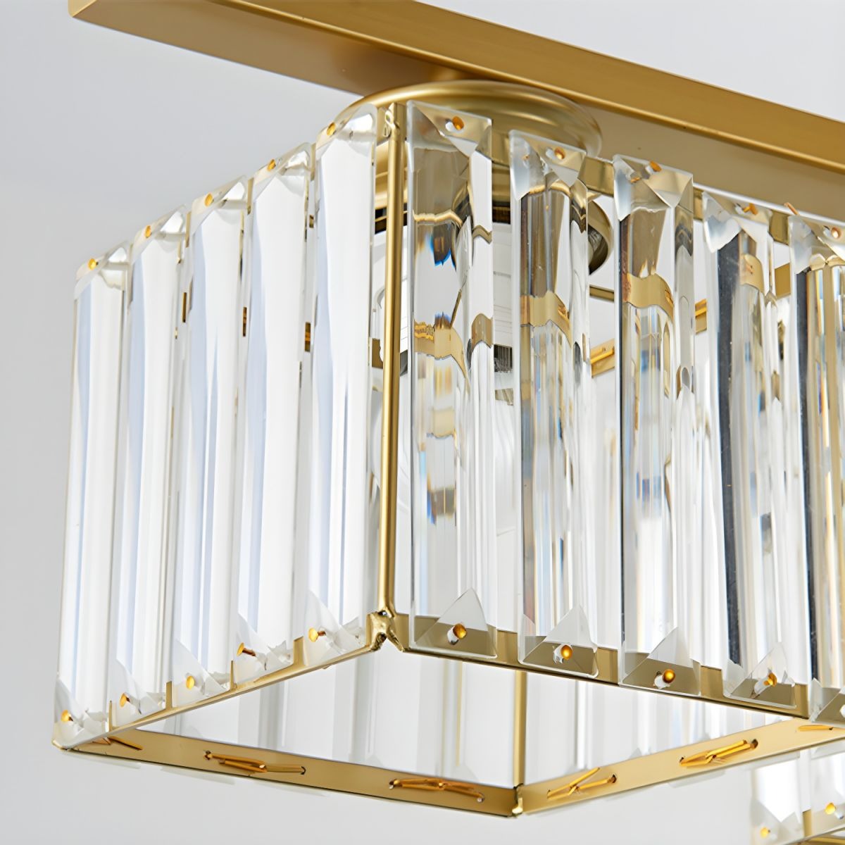 Modern Multi Head Clear Glass Dining Chandelier Light | Glasya