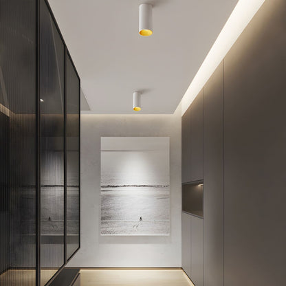 Modern Nordic LED Metal Flush Mount Ceiling Light | Glowden