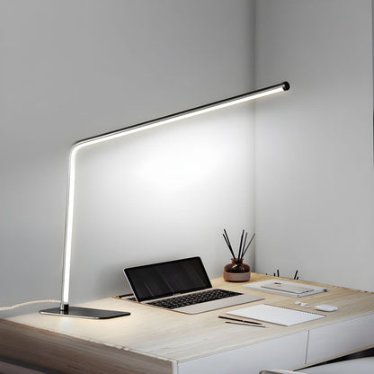 Modern Nordic LED Table Lamp with Metal Frame | Tavrik