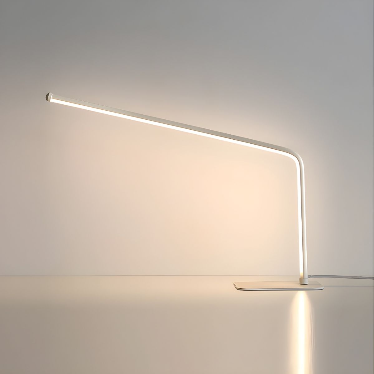 Modern Nordic LED Table Lamp with Metal Frame | Tavrik