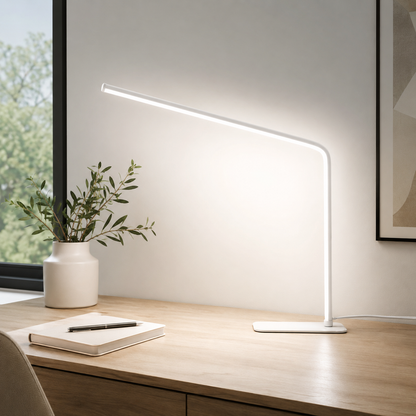 Modern Nordic LED Table Lamp with Metal Frame | Tavrik