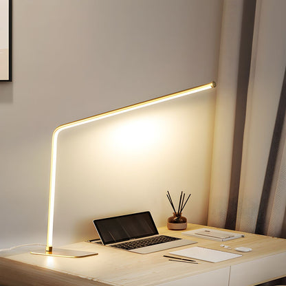 Modern Nordic LED Table Lamp with Metal Frame | Tavrik