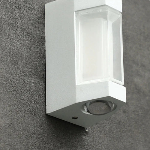 Modern Outdoor Up Down LED Wall Light Fixture | Hovira