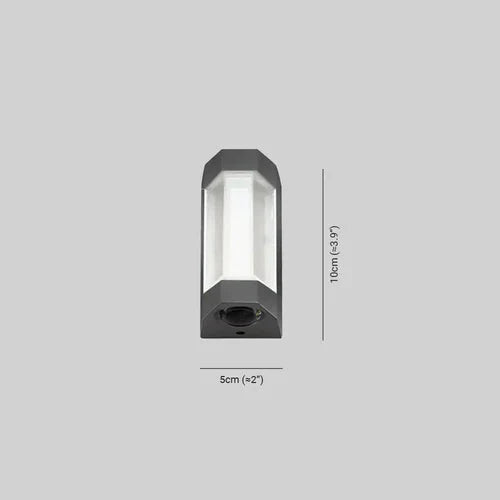 Modern Outdoor Up Down LED Wall Light Fixture | Hovira