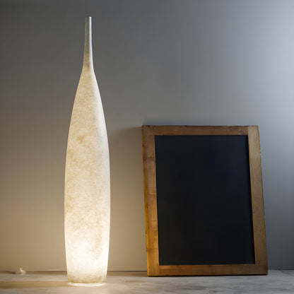 Modern Resin Shade LED Ambient Light Floor Lamp Indoor | Arvessa