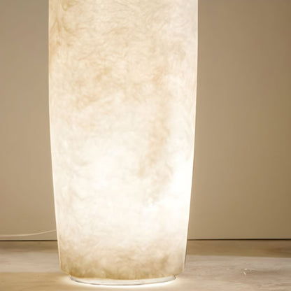 Modern Resin Shade LED Ambient Light Floor Lamp Indoor | Arvessa