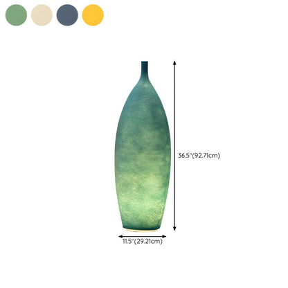 Modern Resin Shade LED Ambient Light Floor Lamp Indoor | Arvessa