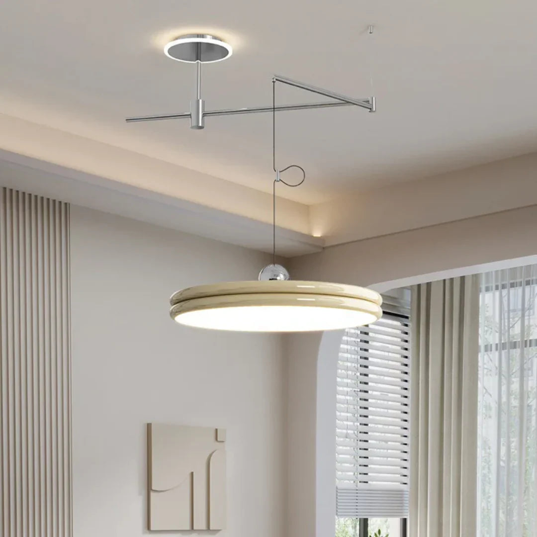 Modern Rotating Pendant Light With Adjustable LED Arms | Virello
