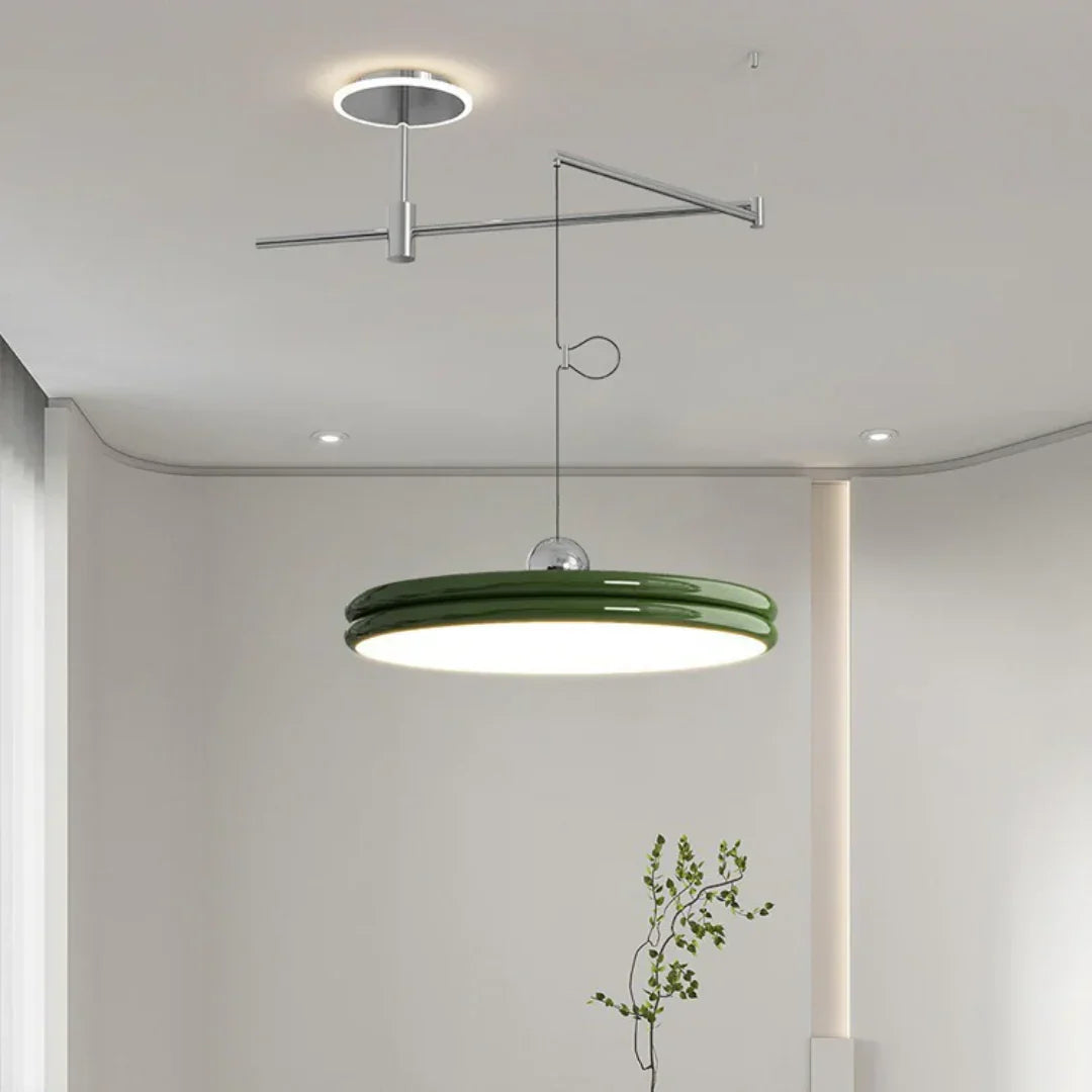 Modern Rotating Pendant Light With Adjustable LED Arms | Virello