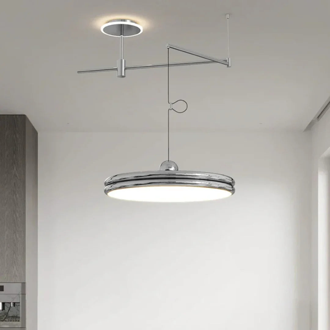 Modern Rotating Pendant Light With Adjustable LED Arms | Virello