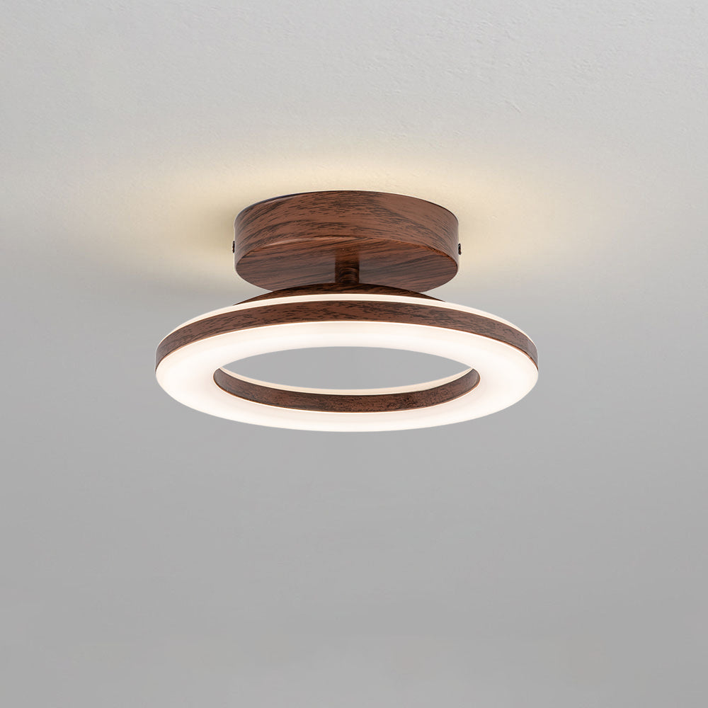 Modern Round Acrylic Ceiling Light for Corridors | Elqora