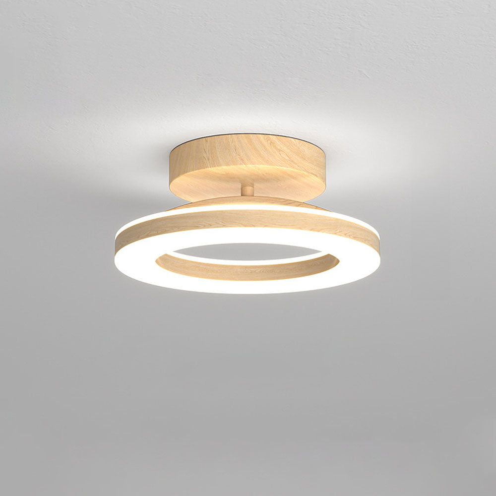 Modern Round Acrylic Ceiling Light for Corridors | Elqora