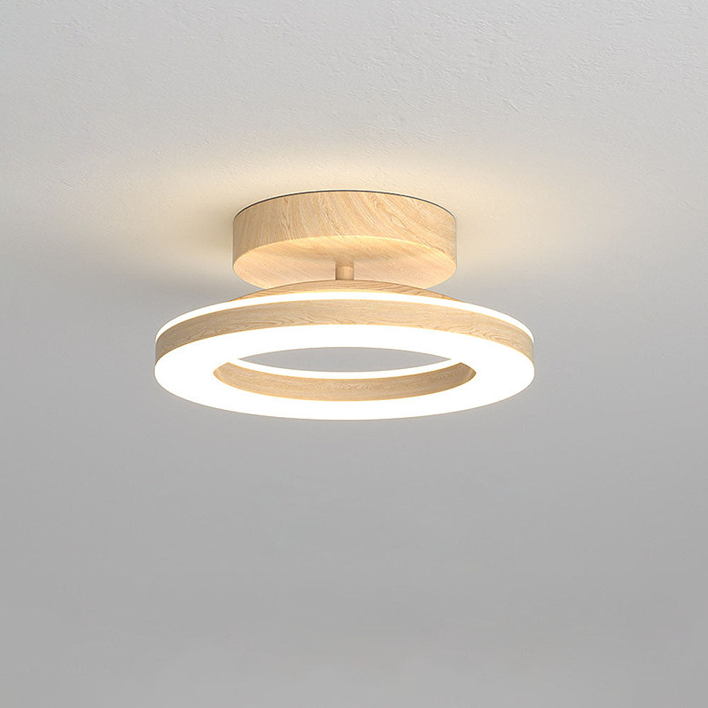 Modern Round Acrylic Ceiling Light for Corridors | Elqora
