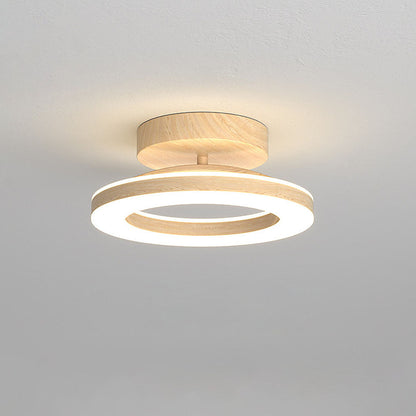 Modern Round Acrylic Ceiling Light for Corridors | Elqora