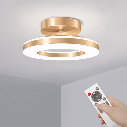 Modern Round Acrylic Ceiling Light for Corridors | Elqora