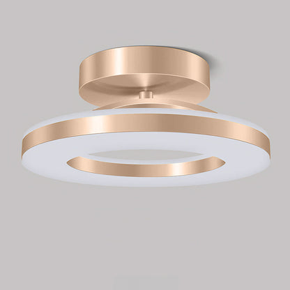 Modern Round Acrylic Ceiling Light for Corridors | Elqora