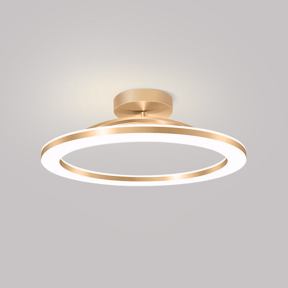 Modern Round Acrylic Ceiling Light for Corridors | Elqora