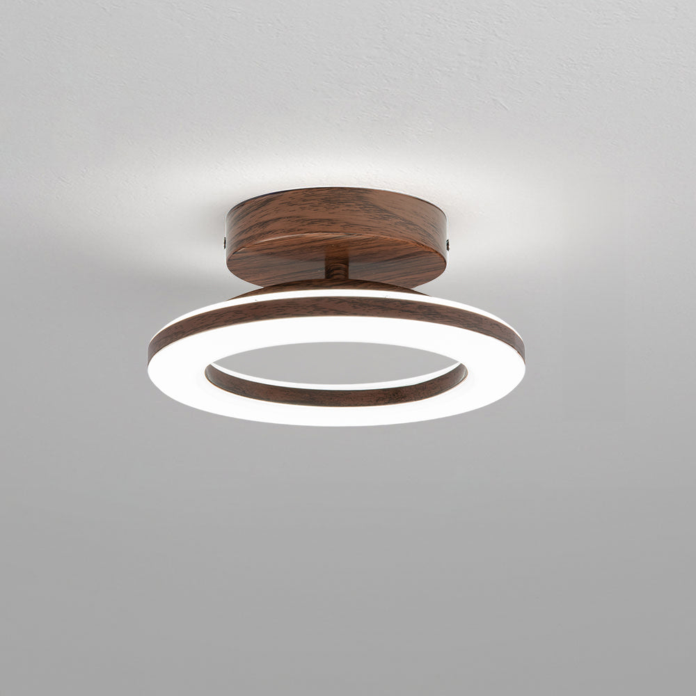 Modern Round Acrylic Ceiling Light for Corridors | Elqora