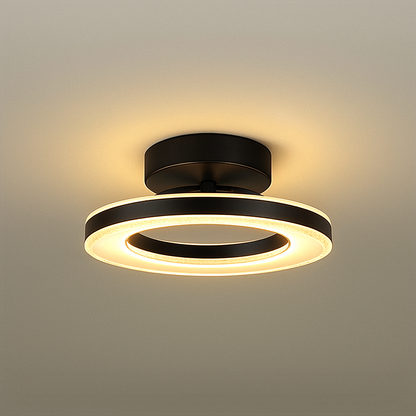 Modern Round Acrylic Ceiling Light for Corridors | Elqora