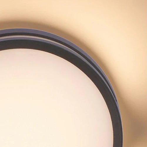 Modern Round LED Metal Wall Light for Outdoors | Nortiq