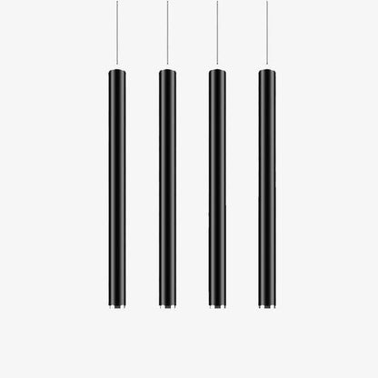 Modern Slim Metal LED Pendant Light for Dining Areas | Nyxelor