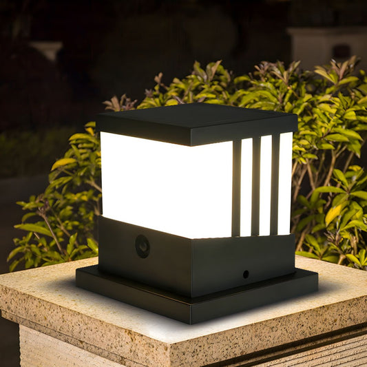 Modern Solar Cube Outdoor LED Light with 3 Modes | Solarya