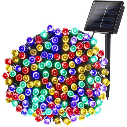 Modern Solar Outdoor String Light with LED Beads | Verina
