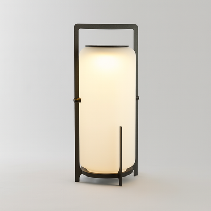 Modern Solar Steel Outdoor Garden Patio Light | Solaria