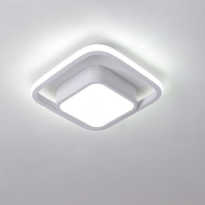 Modern Square Ring Integrated LED Ceiling Light | Talqen