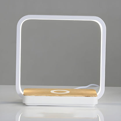 Modern Square Touch Dimming Table Lamp With LED Light | Auvrion