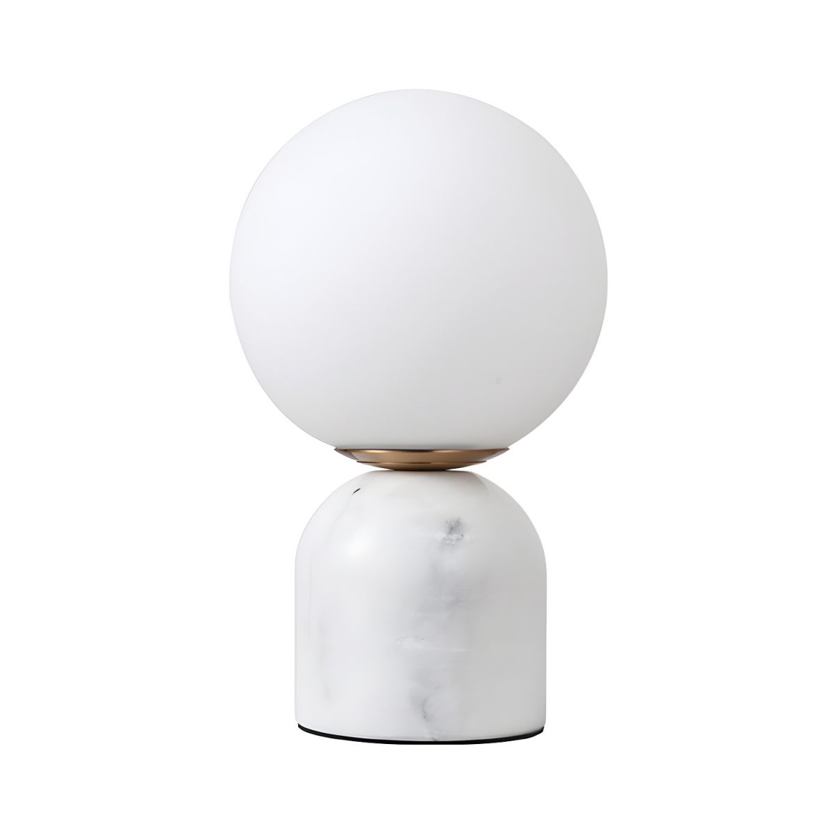 Modern Table Lamp with Dome Marble Base Design | Zarniqo
