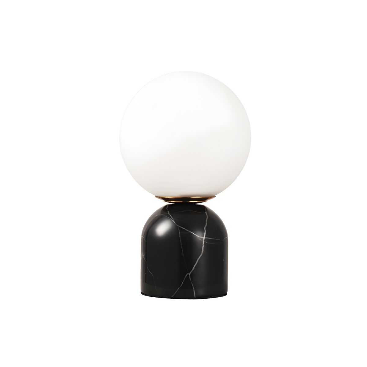 Modern Table Lamp with Dome Marble Base Design | Zarniqo