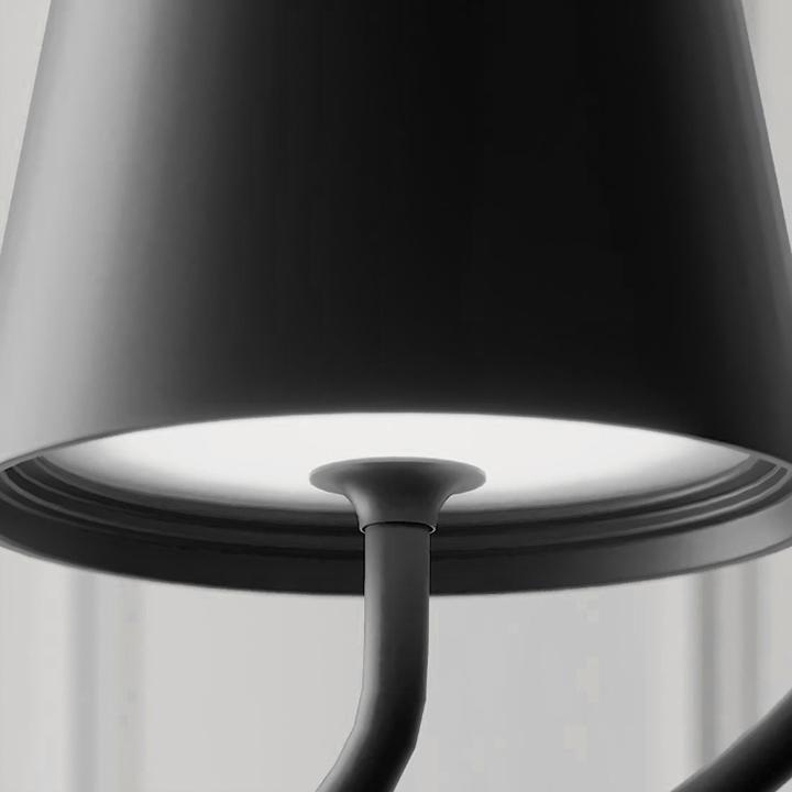 Modern Touch Dimming Pendant Light with Rechargeable LED | Calvexa