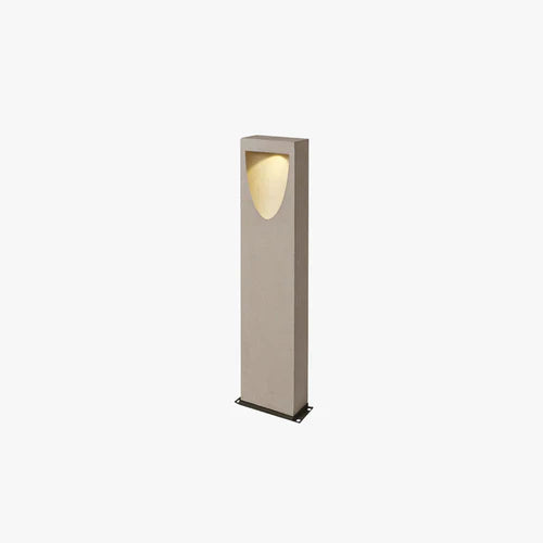 Modern Warm LED Stone Outdoor Path Light for Gardens | Stonara