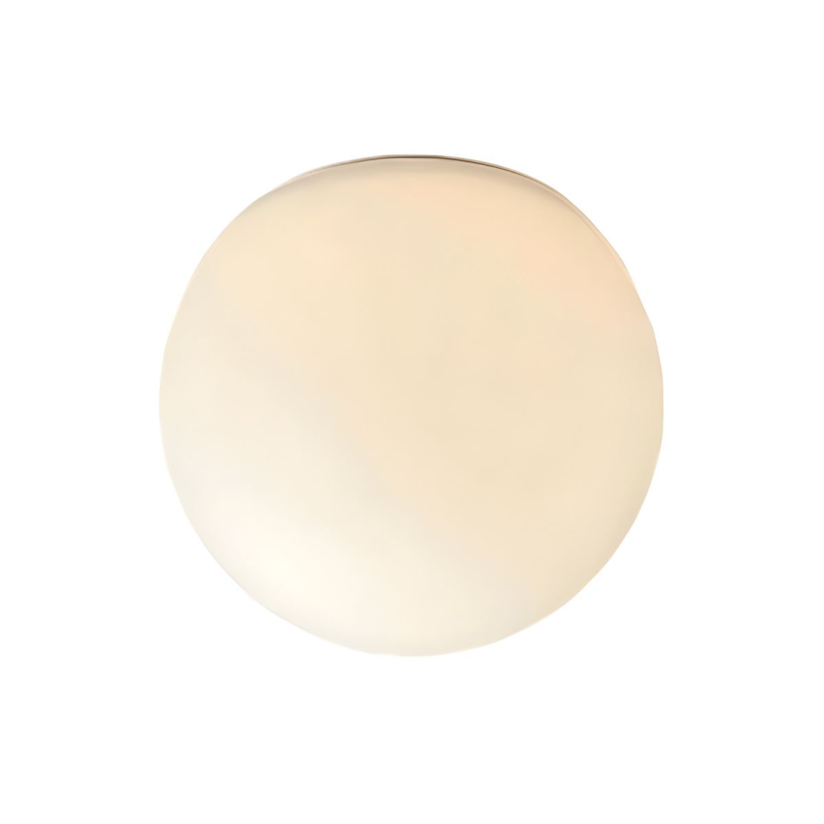 Modern White Globe Ceiling Light Flush Mount Fixture | Lunera