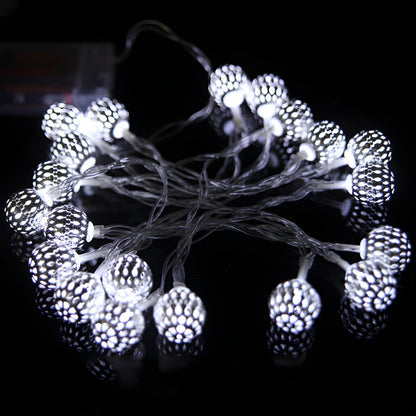 Moroccan Orb LED Decor String Lights Outdoor Indoor | Orbiva