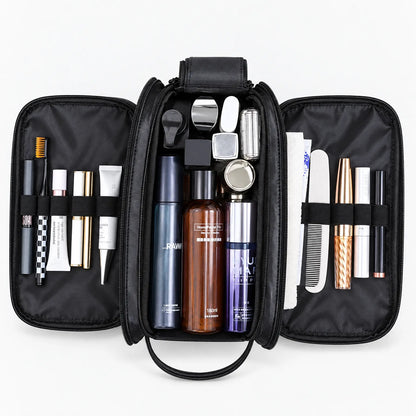 Multi-Compartment Travel Toiletry Bag