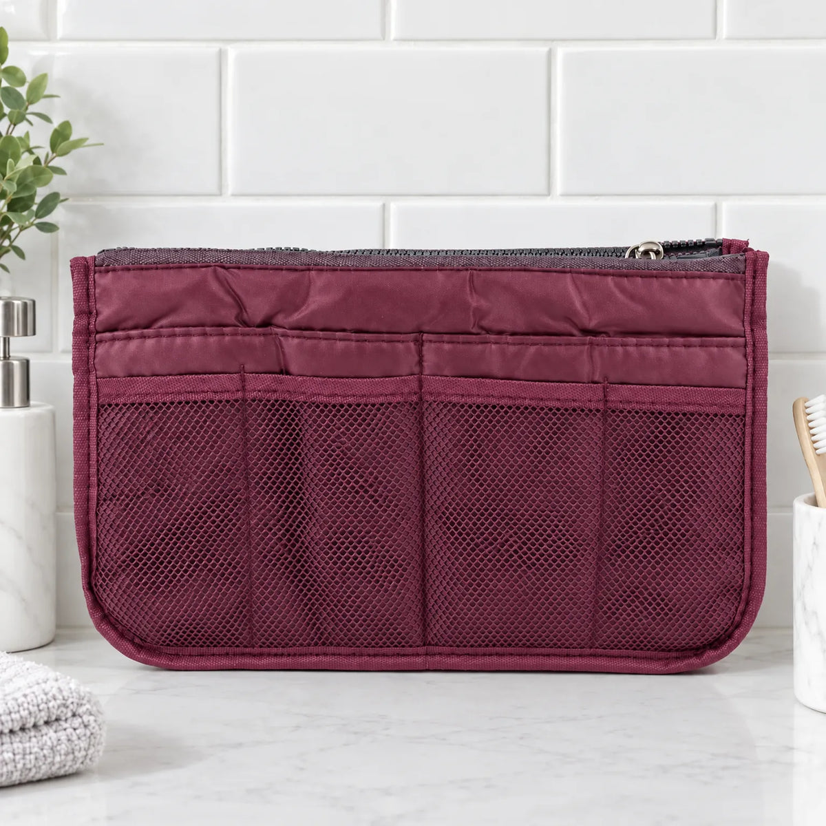 Multi-Pocket Handbag Organizer Insert