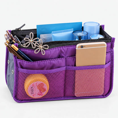 Multi-Pocket Handbag Organizer Insert