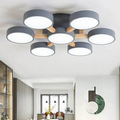 Nordic Acrylic Cluster Ceiling Light for Indoor Use | Evoria