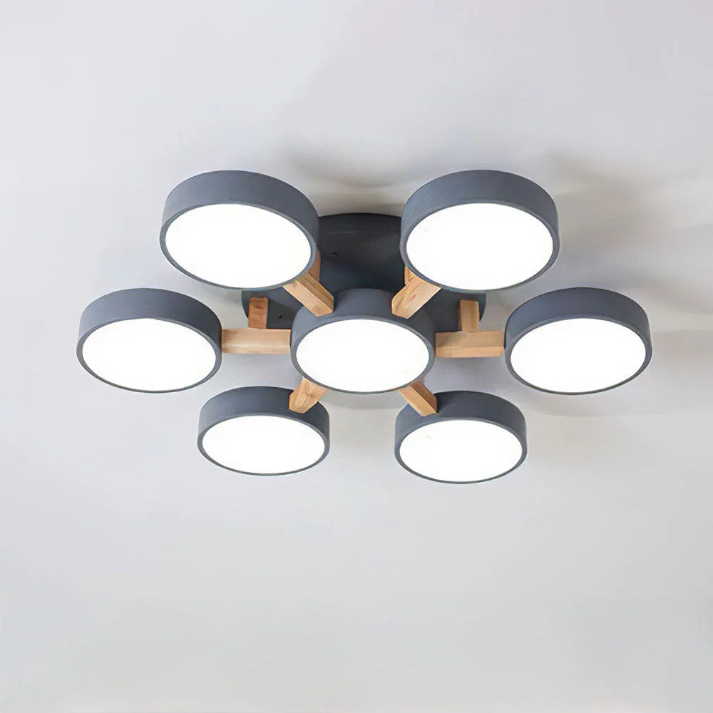 Nordic Acrylic Cluster Ceiling Light for Indoor Use | Evoria