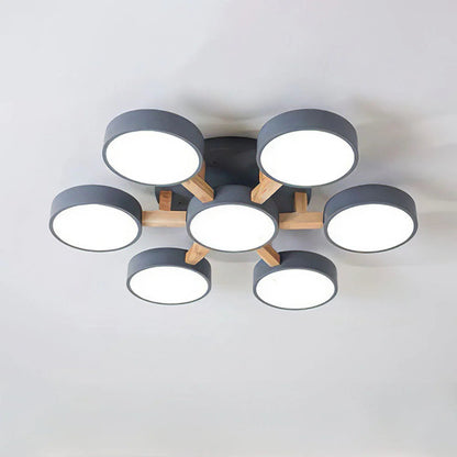 Nordic Acrylic Cluster Ceiling Light for Indoor Use | Evoria
