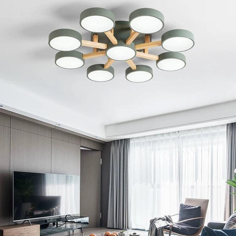 Nordic Acrylic Cluster Ceiling Light for Indoor Use | Evoria