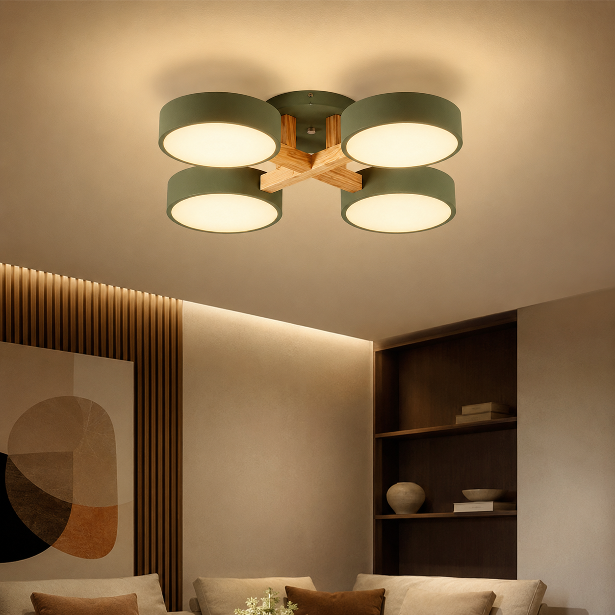 Nordic Acrylic Cluster Ceiling Light for Indoor Use | Evoria