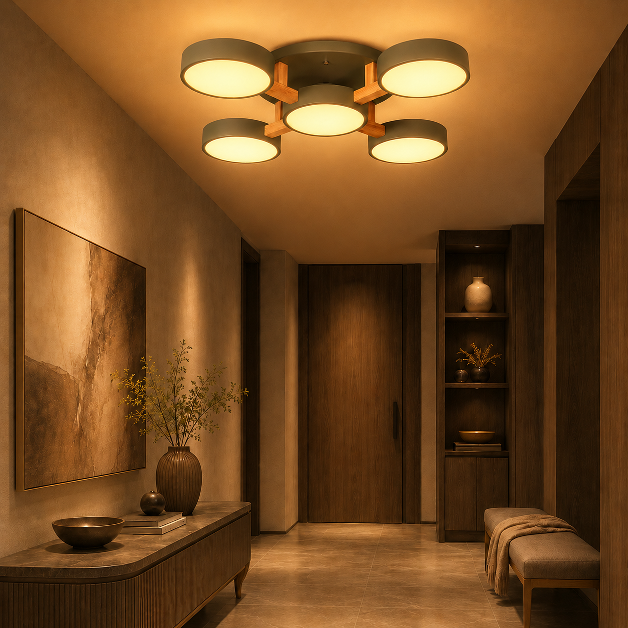 Nordic Acrylic Cluster Ceiling Light for Indoor Use | Evoria